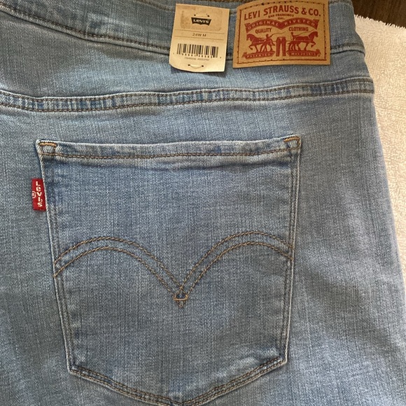 Levi's Sky Blue Denim Pants - Picture 8 of 8